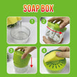 Soap Box Caddy Dispenser with Sponge - ecomstock