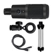 Mini Microphone Condenser USB With Tripod - ecomstock