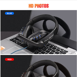 Gaming Headset Stereo Headphones with Mic for PS4 Mobile Phone Laptop - ecomstock