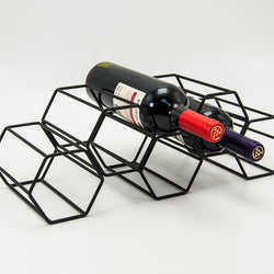 Honeycomb Wine Storage Five Bottles Holder Rack - ecomstock
