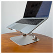 Ergonomic Aluminum Laptop Stand - ecomstock