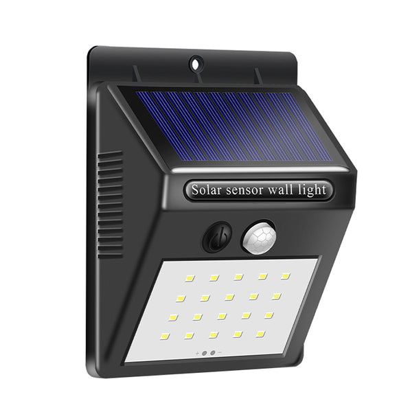 Outdoor Solar Powered LED Wall Light