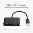 USB 3.0 to VGA/HDMI Cable Adapter Converter - ecomstock