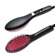 Straight Artifact Ceramic Electronic Hair Straightening Brush - ecomstock