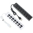 USB 2.0 Hub with 7 Ports