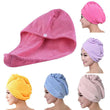 Hair Towel Cap Magic Microfiber  Fast Drying Towel Bath Wrap - ecomstock