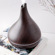 Ultrasonic Air Humidifier Wood Grain 7 Color Essential Oil Diffuser - ecomstock