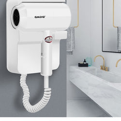 Wall-Mounted Hotel Bathroom Hair Dryer - ecomstock