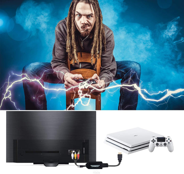 Durable HDMI to AV converter - ecomstock