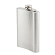 Traditional Stainless Steel Hip Flask - ecomstock