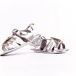 Silver Infant Toddler Sandals - ecomstock