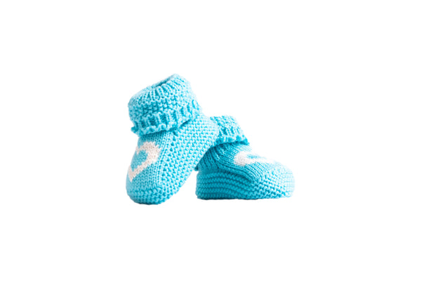 Wool Knitted infant wool shoes - ecomstock