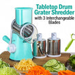 Multi-Functional Portable Drum Grater - ecomstock