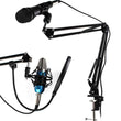 Microphone Suspension Boom Scissor Arm Desktop Stand with Mic Holder - ecomstock