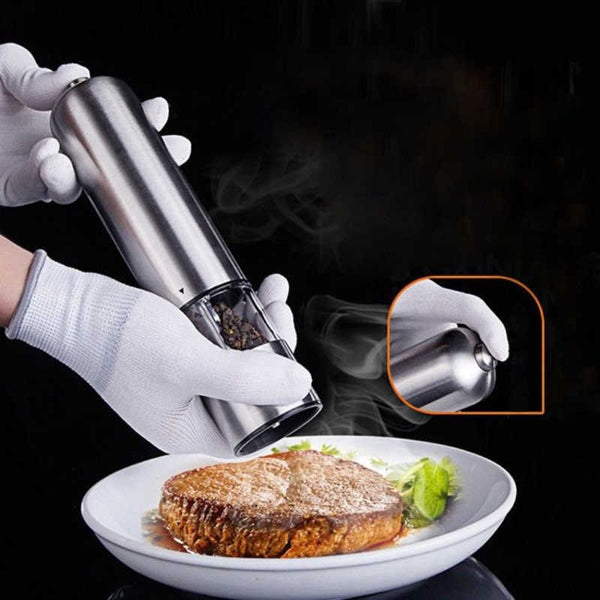 Automatic Electric Pepper Seasoning Grinder - ecomstock