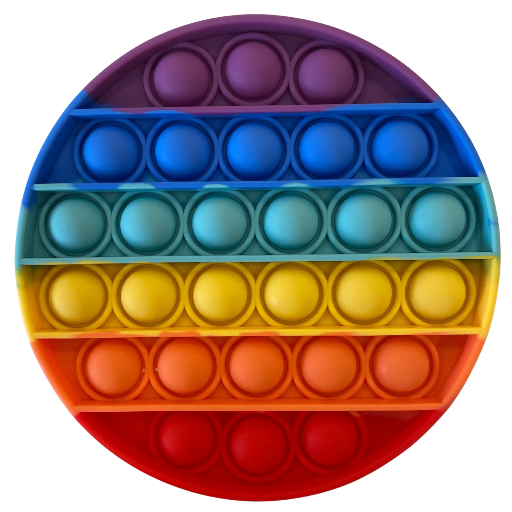 Rainbow Kids Pop Fidget Toys - ecomstock