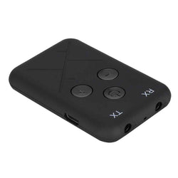 RX-TX-10 2in1 BT Audio Transmitter Adapter 3.5mm AUX for TV Headphones - ecomstock