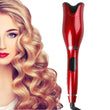 Automatic Ceramic LED Display Steam Hair Curling Iron - ecomstock