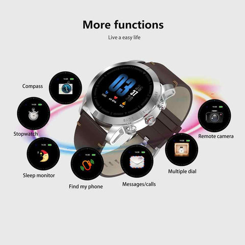 Sporty Fitness Waterproof Smart Watch - ecomstock
