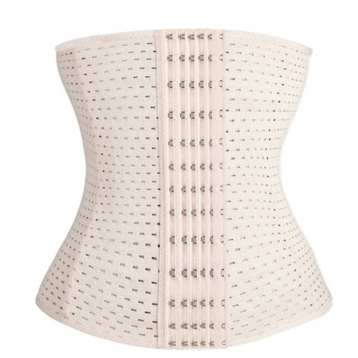 6 Hook Waist Unisex Underbust Corset Body Shaper - ecomstock