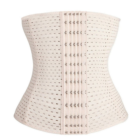 6 Hook Waist Unisex Underbust Corset Body Shaper - ecomstock
