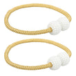 Magnetic Curtain Drape Tiebacks - ecomstock