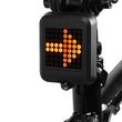 Intelligent bicycle Brake Sensor Laser Light-Black - ecomstock