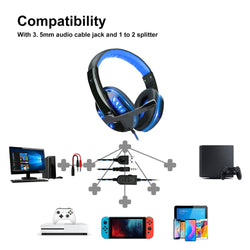 Gaming Headphones for P4/x-one - ecomstock