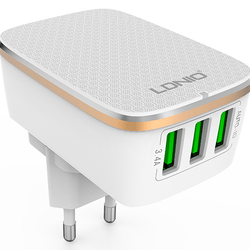 Adaptive Fast Charging Travel USB Charger & Type-C Cable - ecomstock