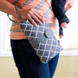 Portable Diaper Changing Waterproof Pad Clutch