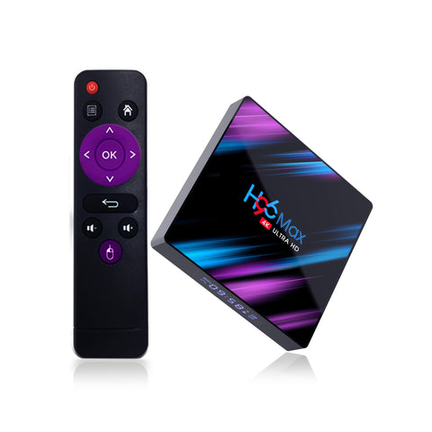 Wireless Android 9.0 TV Box with Bluetooth 4.0 Media Player TV for Smart TV - ecomstock