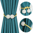 Magnetic Curtain Drape Tiebacks - ecomstock