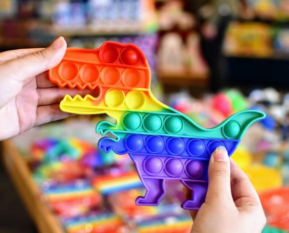 Rainbow Kids Pop Fidget Toys - ecomstock