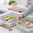 Transparent Refrigerator Fresh Storage Box - ecomstock