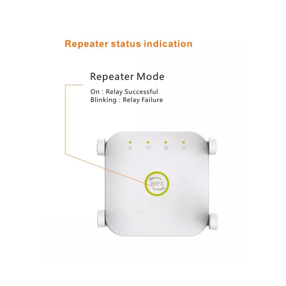 Wireless 300M WiFi Repeater - ecomstock