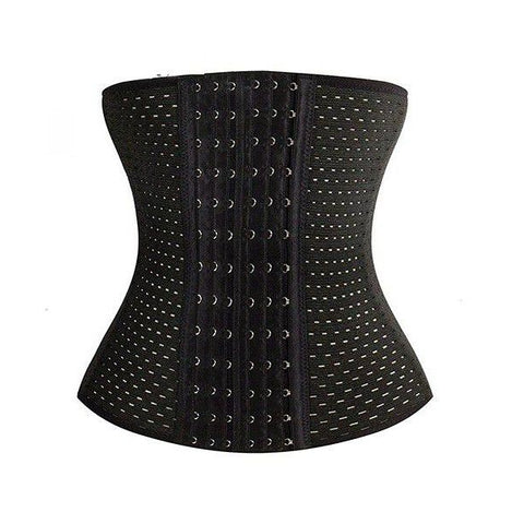 6 Hook Waist Unisex Underbust Corset Body Shaper - ecomstock