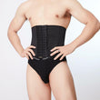 6 Hook Waist Unisex Underbust Corset Body Shaper - ecomstock