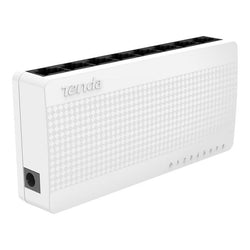 Tenda 8-Port Fast Ethernet Network Switch - ecomstock