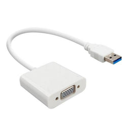 USB 3.0 to VGA Display External Video Graphic Cable Adapter for Windows PC - ecomstock
