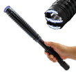 Stun Gun Telescopic Baton CREE LED Flashlight - ecomstock