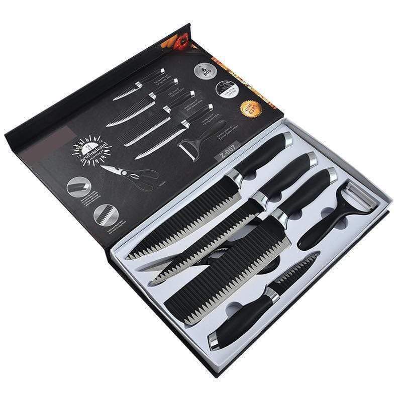 6 Pcs Professional Knives Set - ecomstock